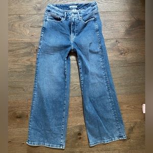 Good American flare jeans